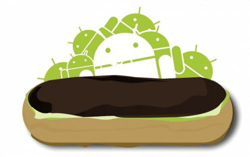 Versione Android Logo-2009-2011 eclair