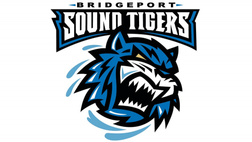 Bridgeport Sound Tigers Logo 2001