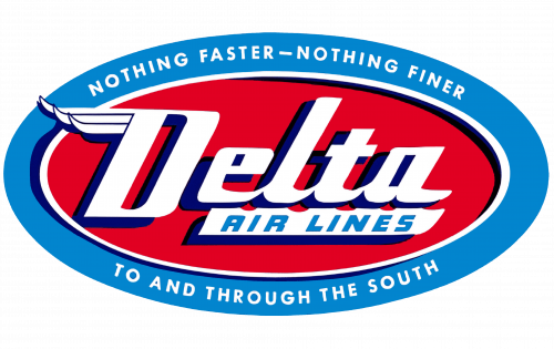 Delta Air Lines Logo 1955