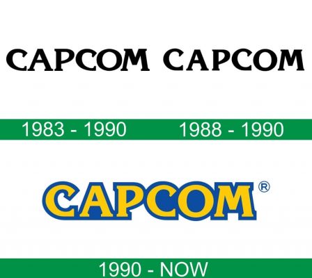 storia del logo Capcom