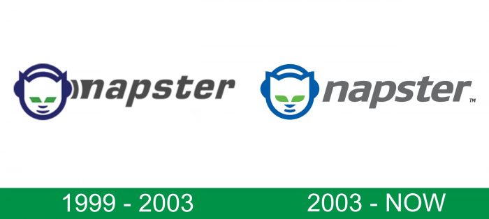 storia del logo Napster