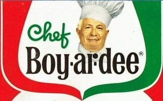 Chef Boyardee Logo 1965