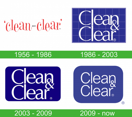 Clean Clear Logo storia
