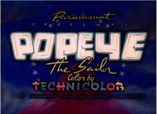Popeye logo 1948