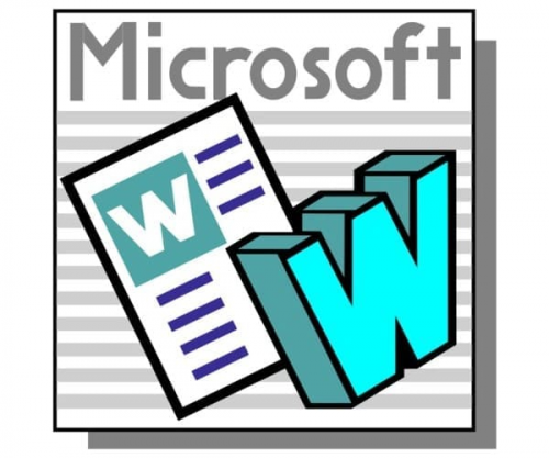 Microsoft Word Logo 1991