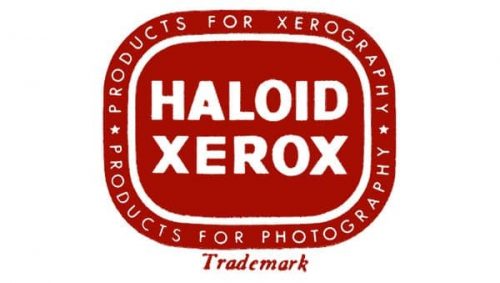 Xerox logo 1957