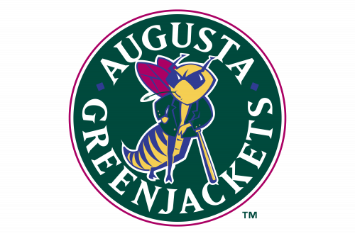 Augusta GreenJackets logo 1994