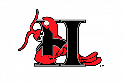 Hickory Crawdads Logo 1993