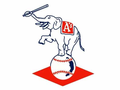 Oakland Athletics Logo 1954