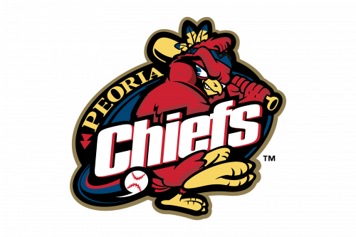 Peoria Chiefs Logo 1996