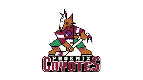 Arizona Coyotes Logo 1996