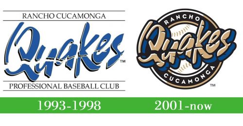 storia Rancho Cucamonga Quakes Logo