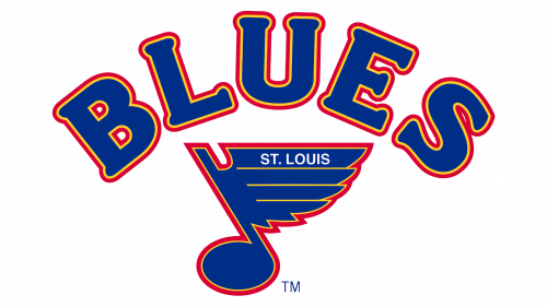  St. Louis Blues Logo 1984