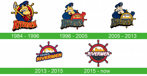 storia Peoria Rivermen Logo