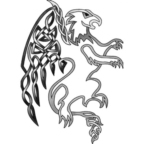 Celtic Griffin symbol