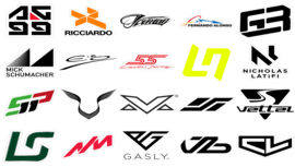 Formula 1 Drivers Logos tumb