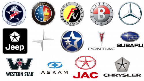 Tutti i badge per auto con stelle