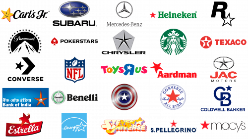 Top 25 Most Famous Logos With a Star