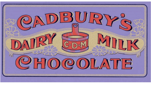Cadbury Dairy Milk Logo 1995